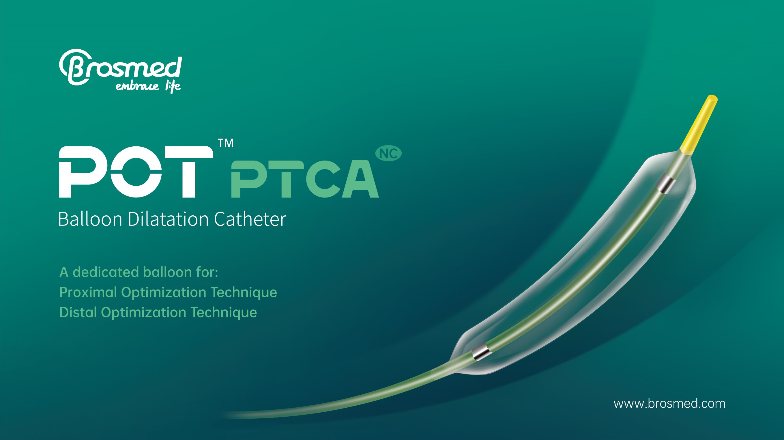 Brosmed receives CE mark approval for POT™ PTCA balloon catheter