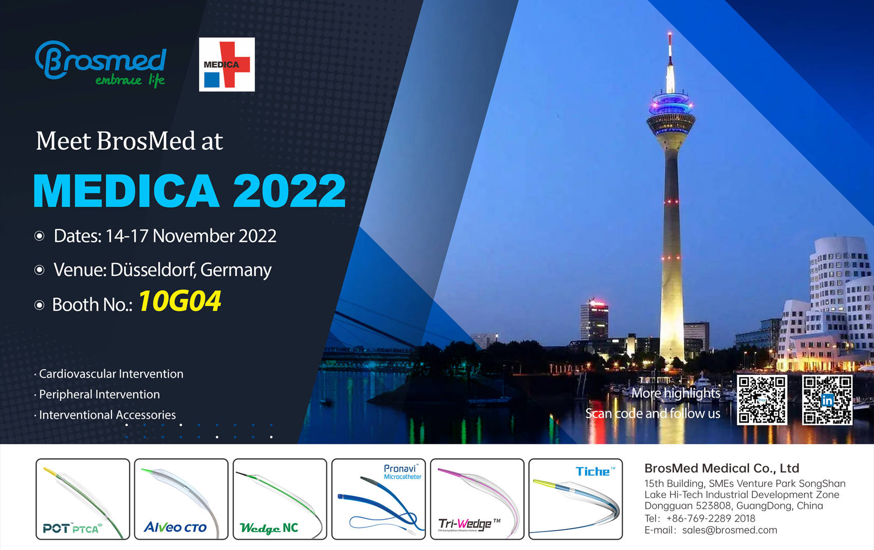 Meet BrosMed at Medica 2022